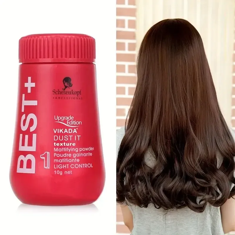 Coiffure texturée avec poudre coiffante