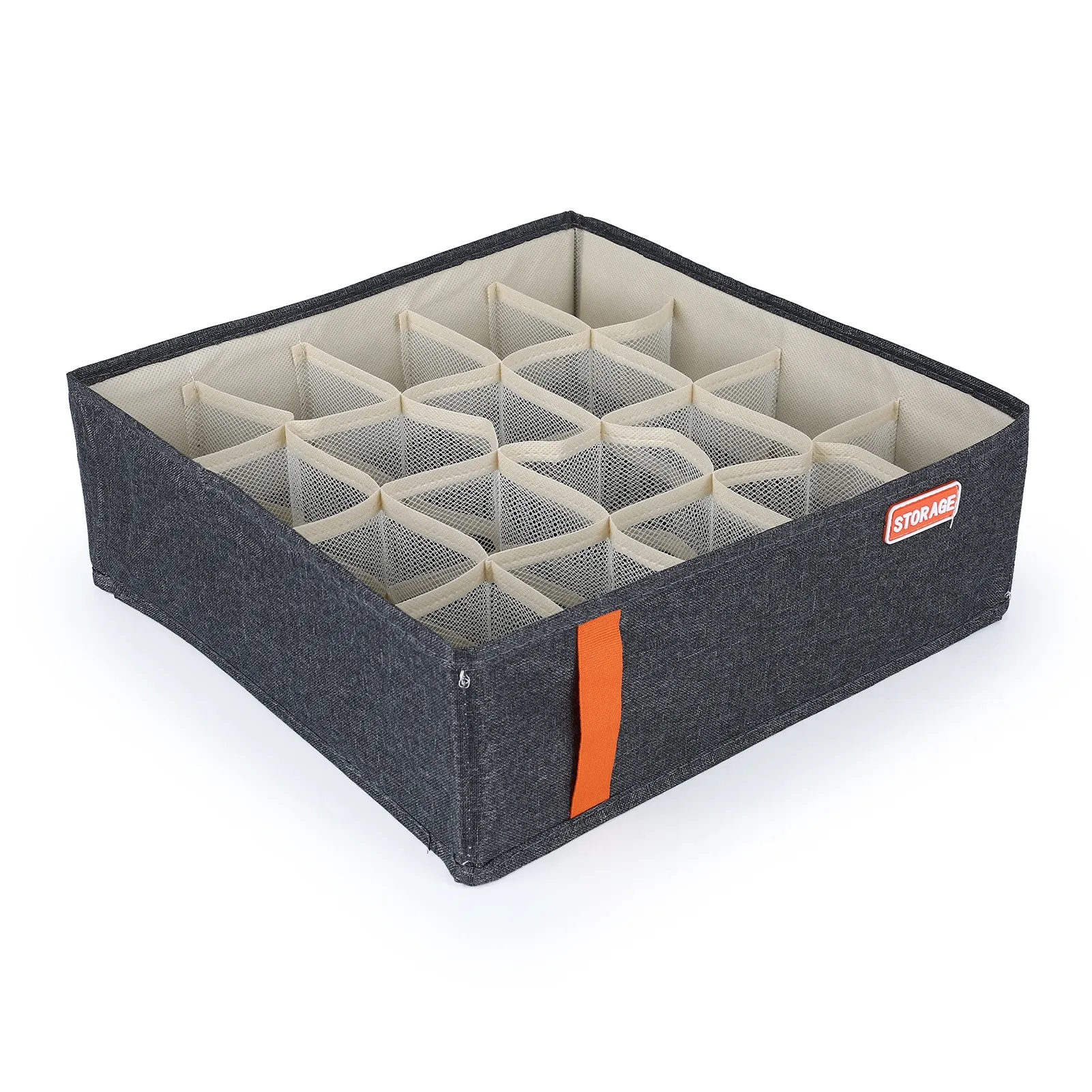 Organisateur de garde-robe à 6 à 20 compartiments pour vêtements, pantalons, jeans, sous-vêtements, soutiens-gorge et chaussettes 7