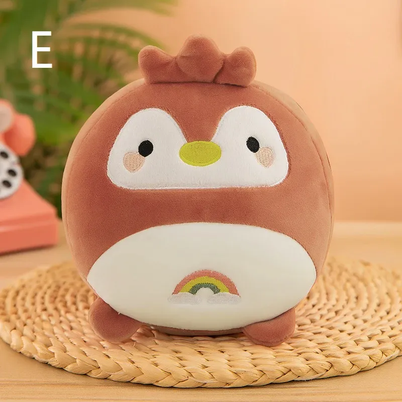 Oreiller de voyage 2 en 1 en peluche avec masque pour les yeux, oreiller de bureau portable 8