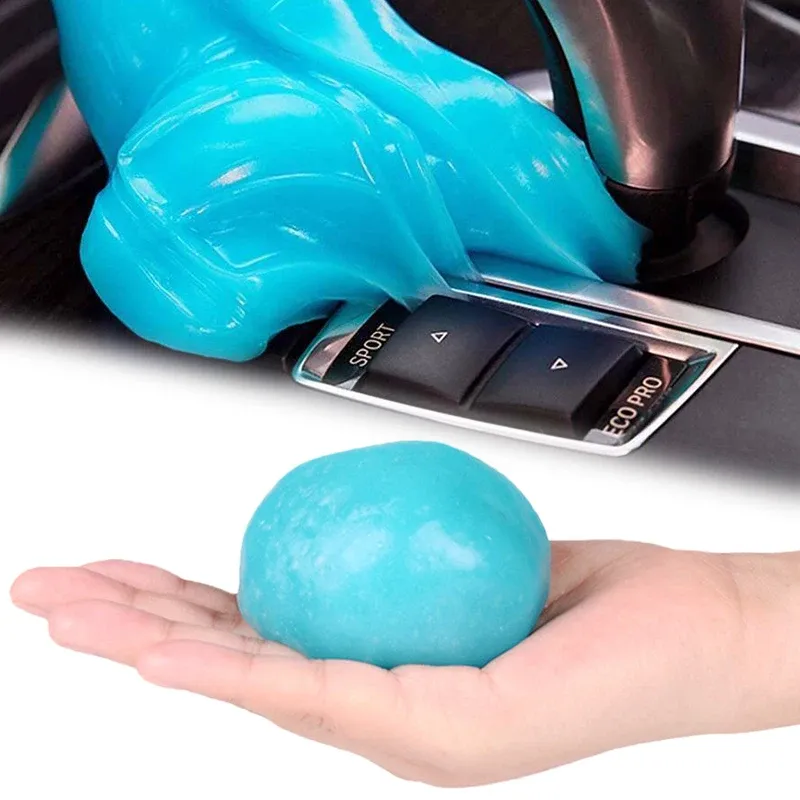 Gel anti-poussière haute efficacité pour intérieur de voiture, nettoyant universel pour clavier et bureau (1 pièce) - Image 1