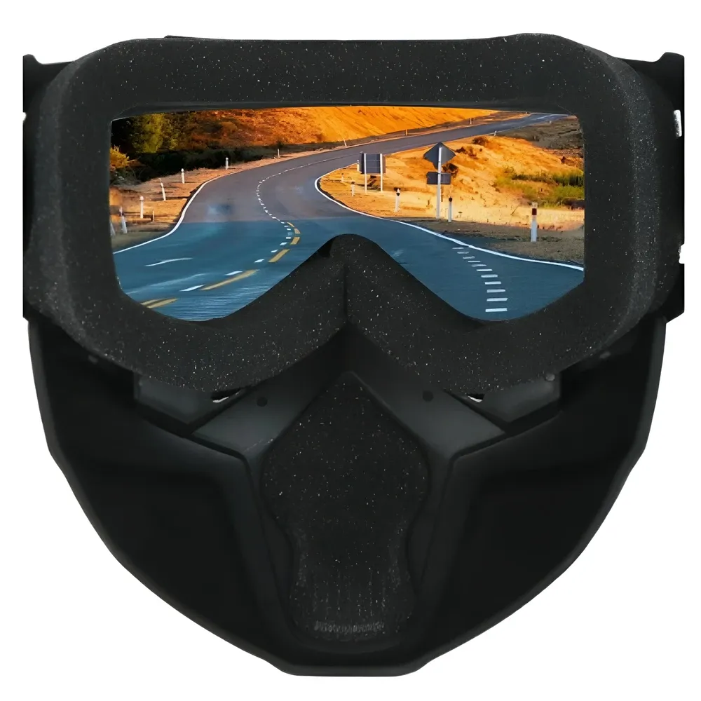 Masque de soudage automatique, vue latérale