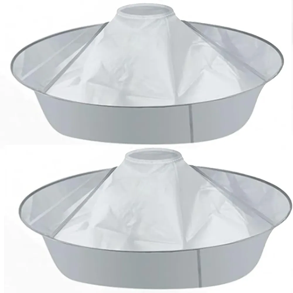 Cape de coiffure imperméable en forme de parapluie avec attrape-mèches, réutilisable, pour adultes 7