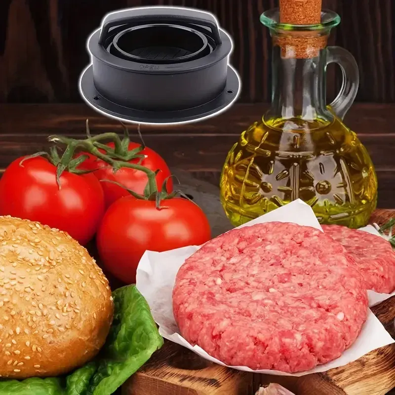 Presse à hamburgers, détails des finitions