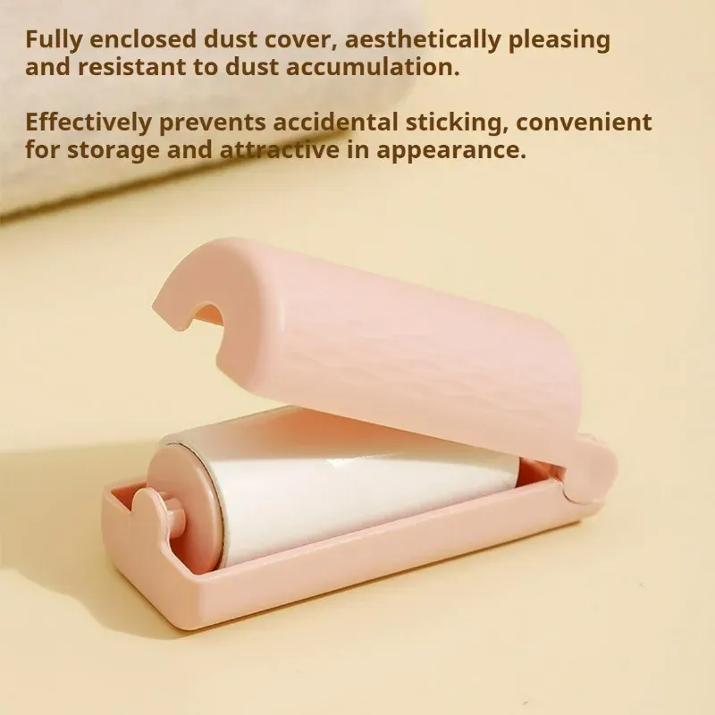 Lot de 4 ou 6 rouleaux anti-poussière et anti-poils pour animaux, mini, portables et pliables, 180 feuilles ultra-adhésives et amovibles 4