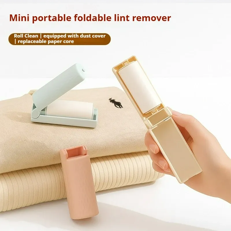 Rouleau anti-poussière portable en situation