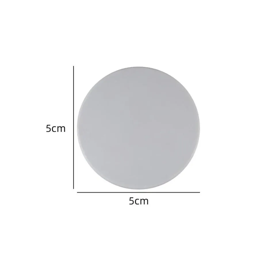 Butée de porte en silicone auto-adhésive, protection murale silencieuse, forme ronde ou carrée 7