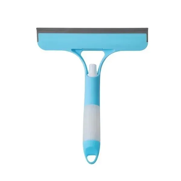 Brosse de nettoyage multifonction pour vitres avec pulvérisateur et brosse en caoutchouc pour automobile 8