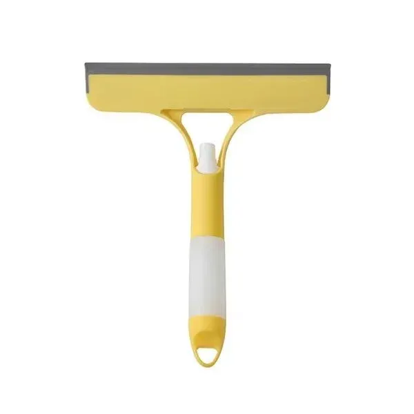 Brosse de nettoyage multifonction pour vitres avec pulvérisateur et brosse en caoutchouc pour automobile 9