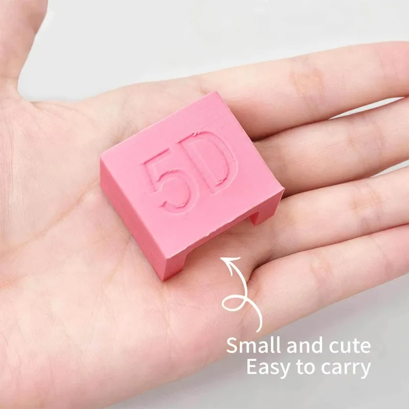 Bâton magnétique pour nail art, blanc, rose, aimant automatique 5D, idéal pour le bricolage, vernis gel effet œil de chat, outil de manucure 5
