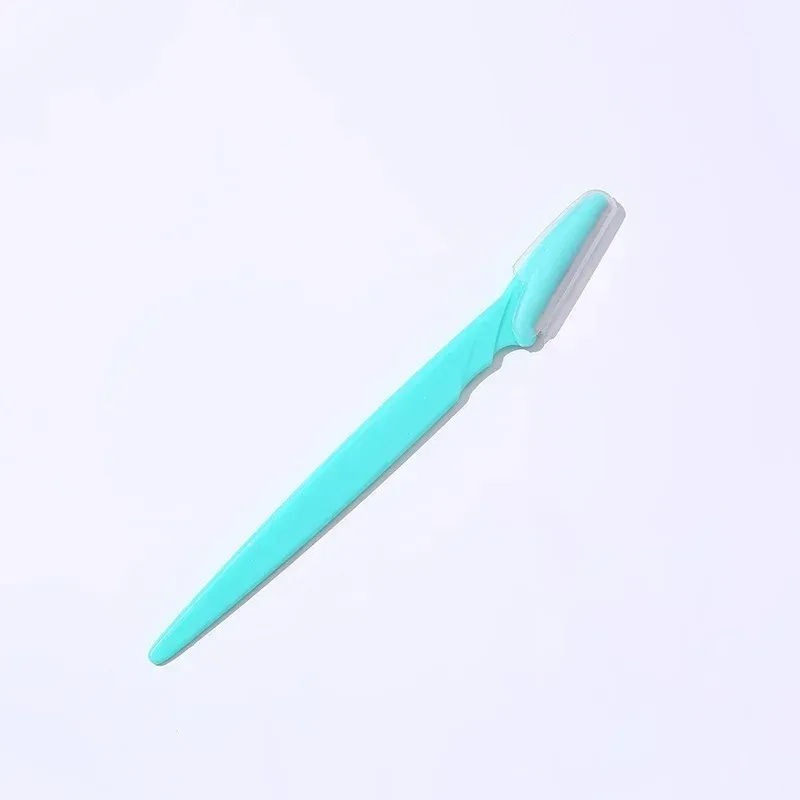 Rasoir portable à lame pour sourcils et visage, lot de 3 5
