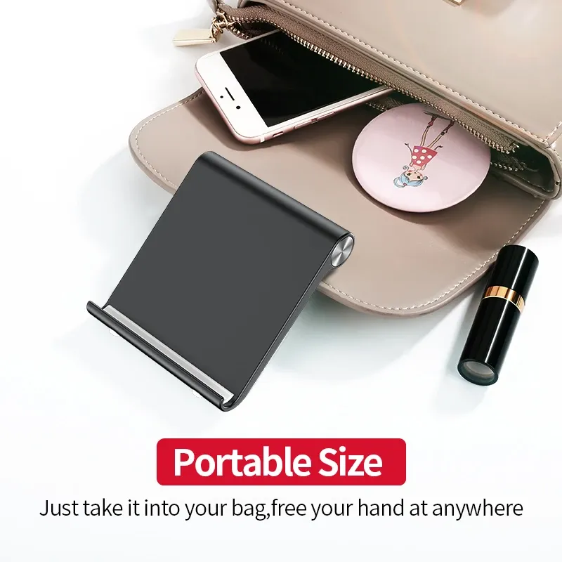 Support de téléphone et tablette de bureau pour iPhone 14 et 13 5