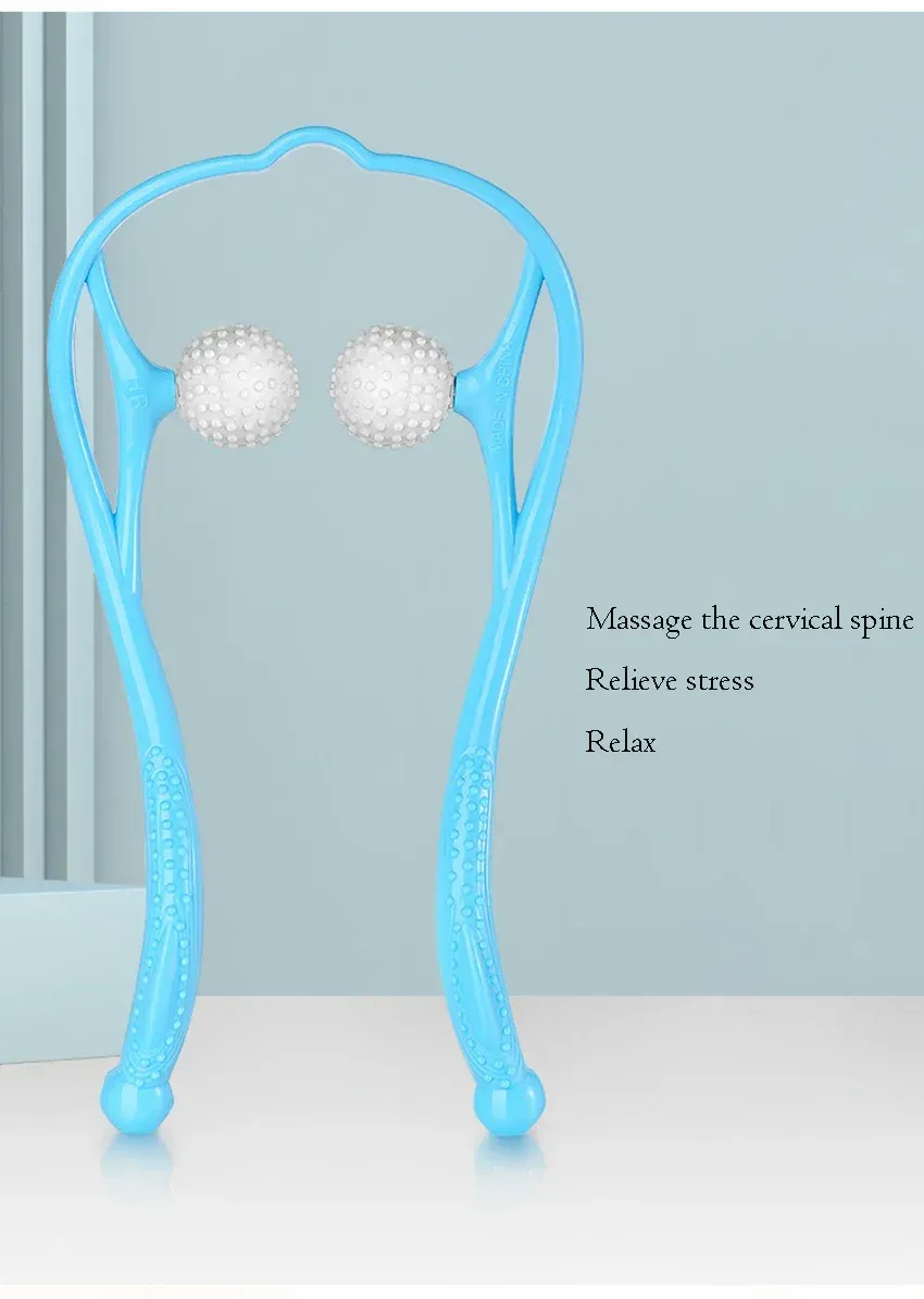 Détail du masseur de cou manuel