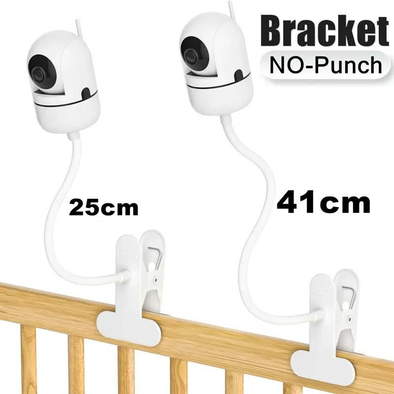 Support de caméra flexible blanc, vue d'ensemble