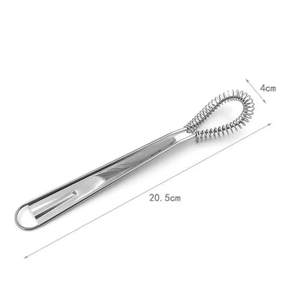 Détail du batteur à œufs en acier inoxydable