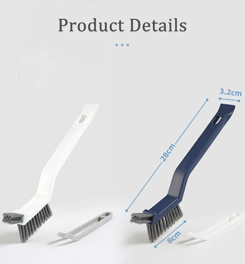Brosse de nettoyage polyvalente, en situation