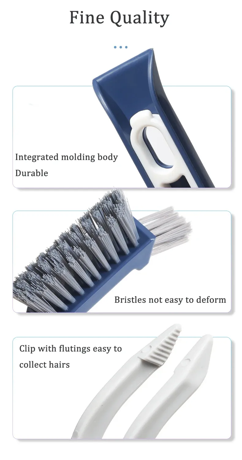 Brosse de nettoyage polyvalente, résultat final