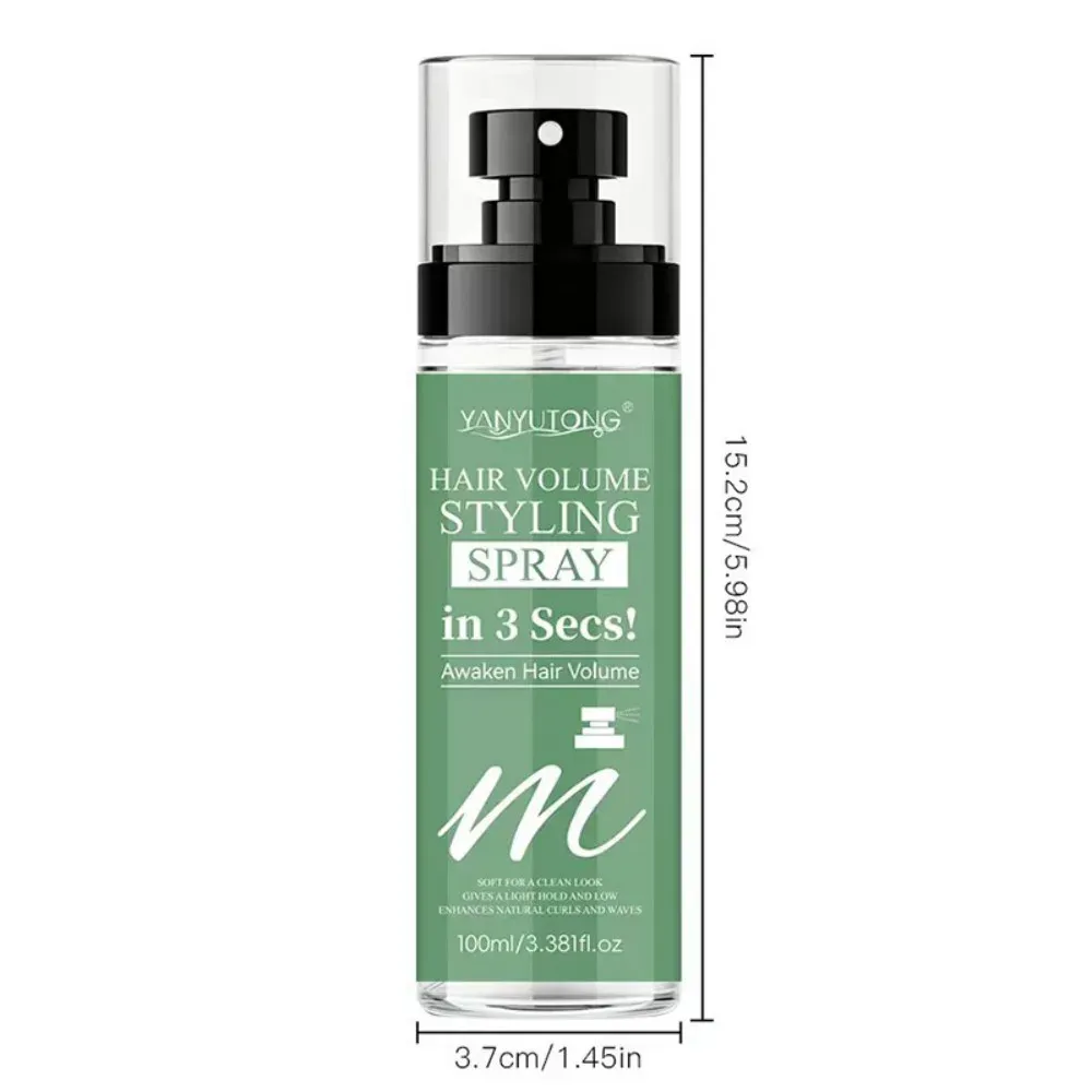 Spray coiffant 3 secondes pour boucles ondulées