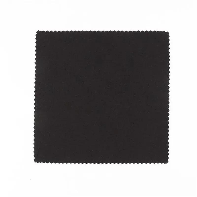 Nouveaux 10 chiffons en microfibre pour nettoyer les lunettes, chiffons de nettoyage pour verres, chiffons noirs pour lunettes, accessoires pour lunettes 6