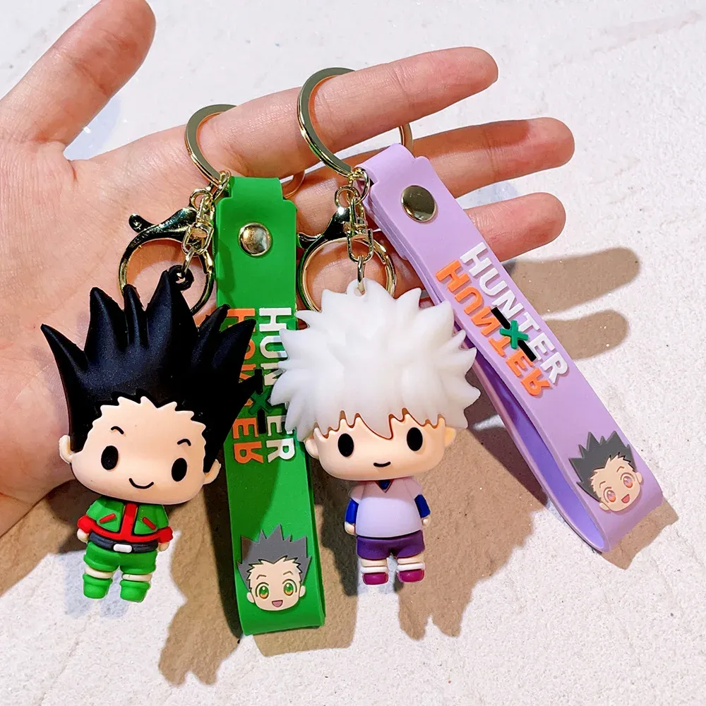 Porte-clés figurine HUNTER X HUNTER, porte-clés GON·FREECSS, accessoires pour porte-clés de voiture, bijoux, cadeaux - Image 1