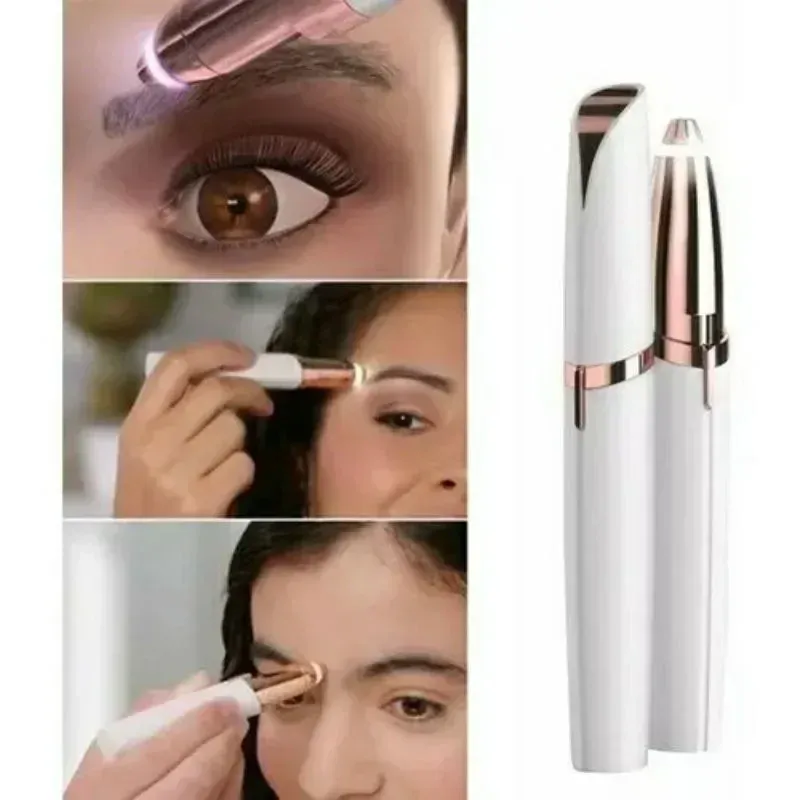 Rasoir électrique portable rechargeable pour sourcils et zones du corps, pour femme 6
