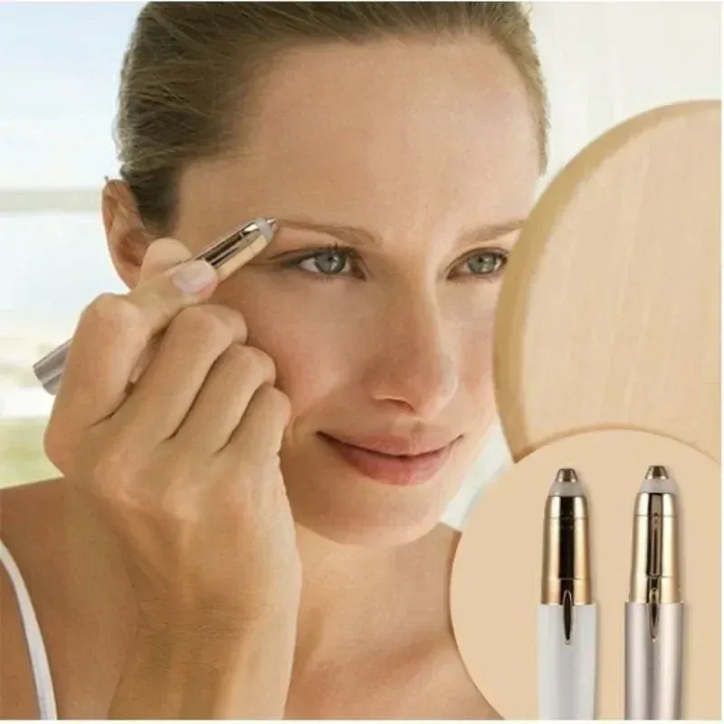 Tondeuse à sourcils électrique, finitions soignées