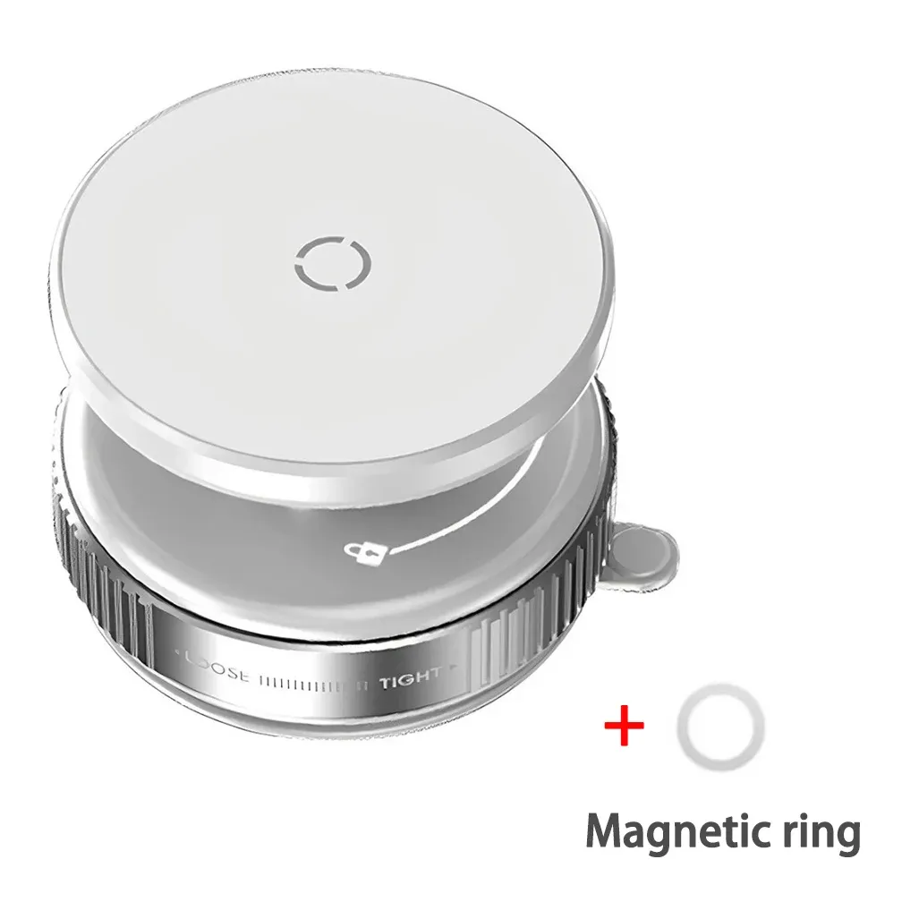 Support de téléphone magnétique pour voiture à fixation sous vide, compatible MagSafe, rotation à 360 ° 7