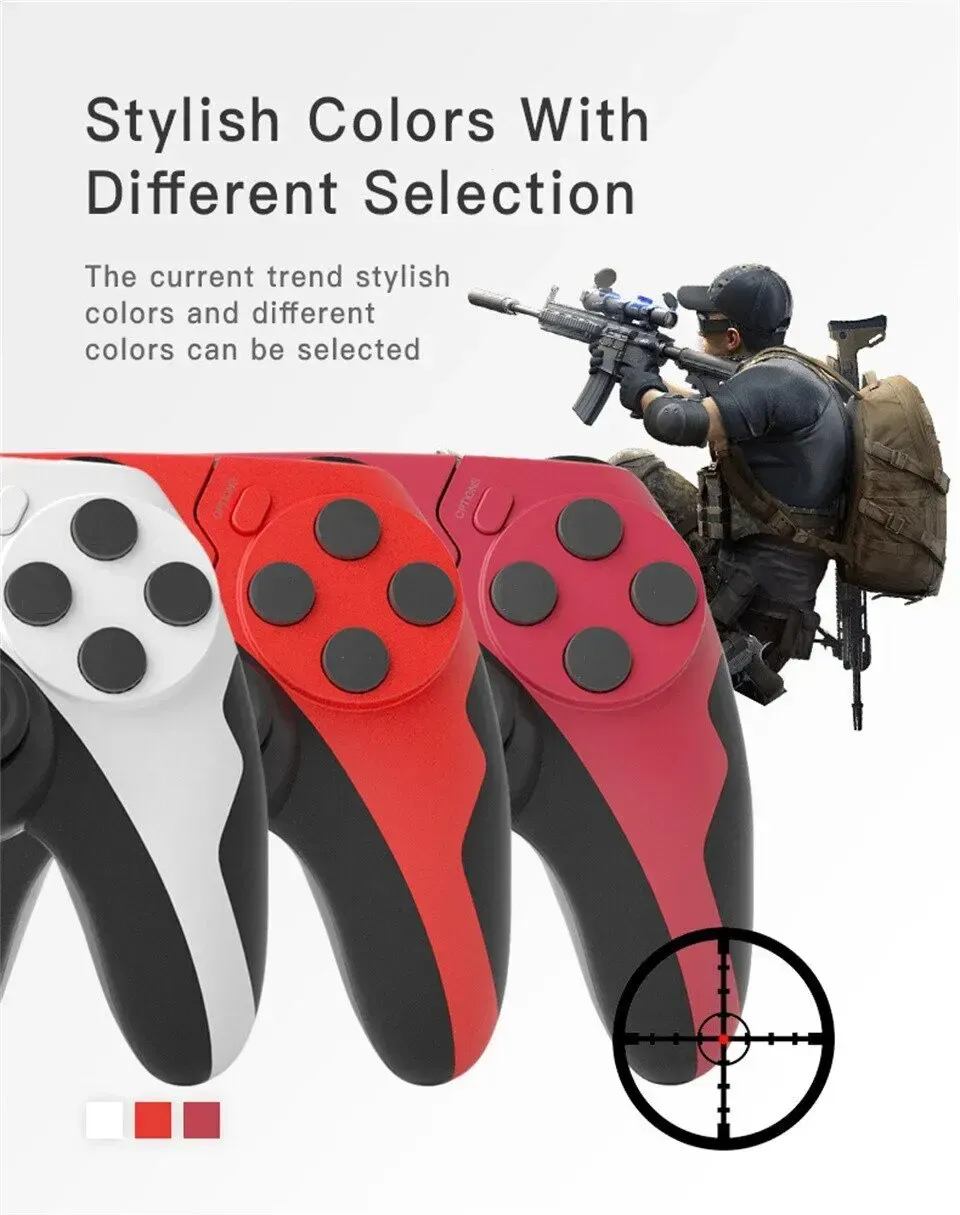 Coloris élégants de la manette sans fil