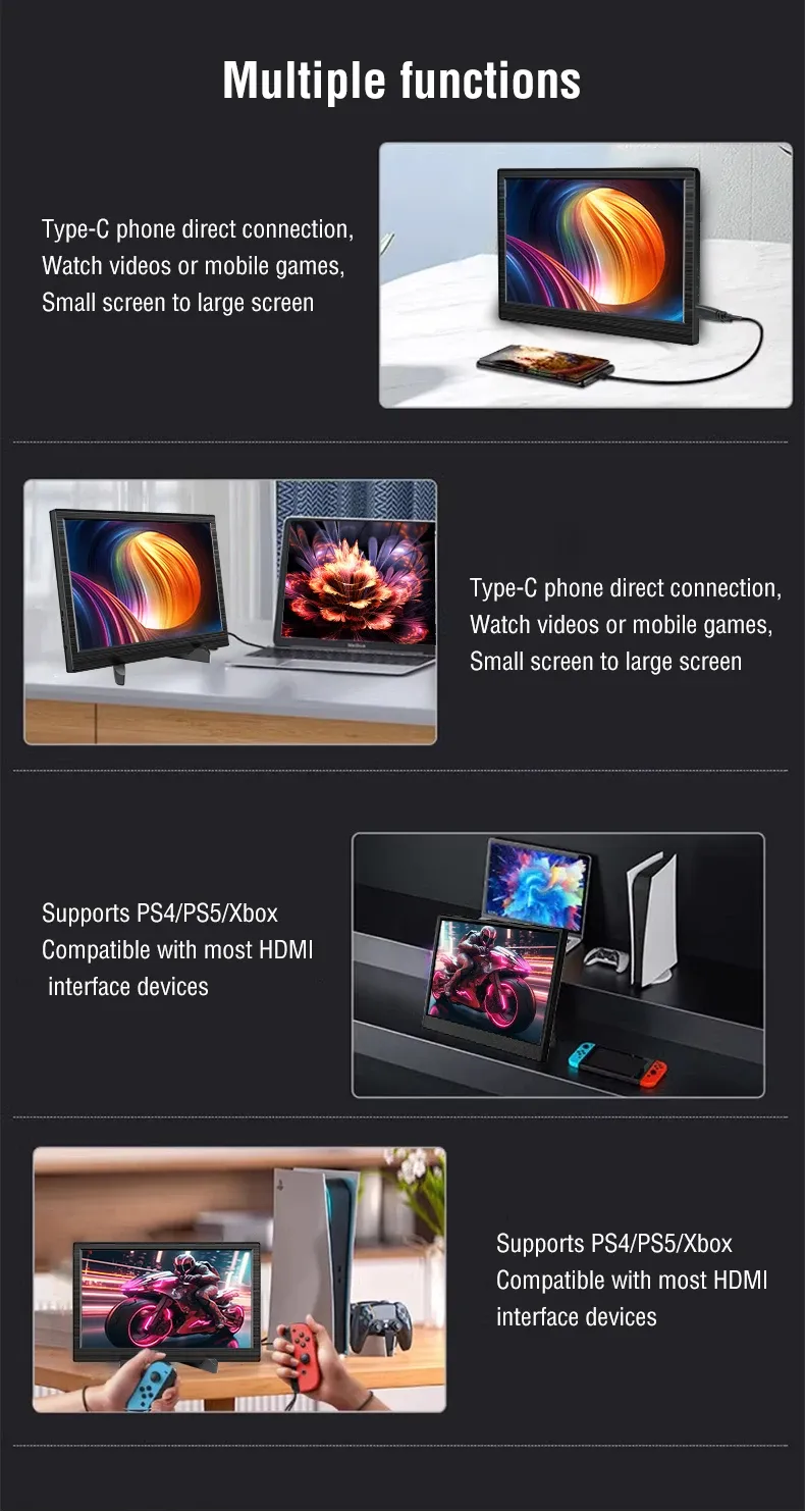 Moniteur portable pour jeux vidéo