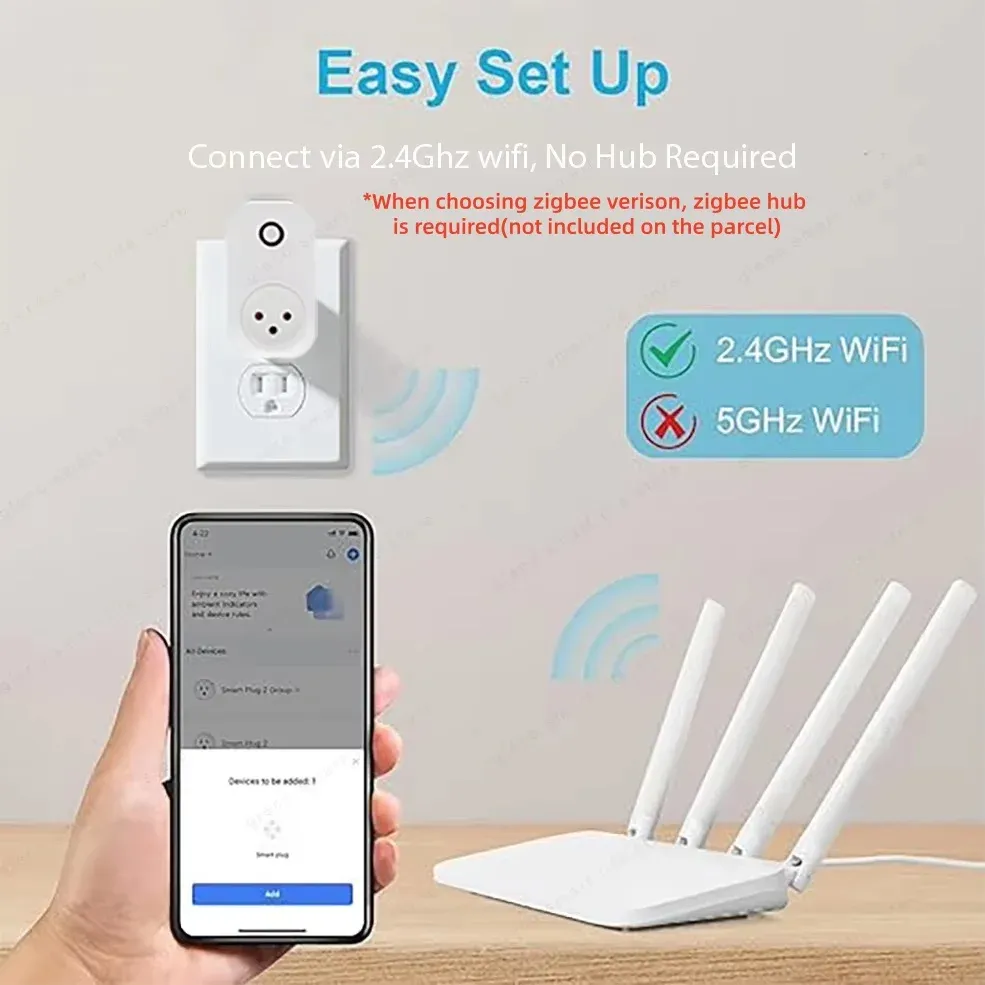 Prise intelligente Wi-Fi Tuya, utilisation au quotidien