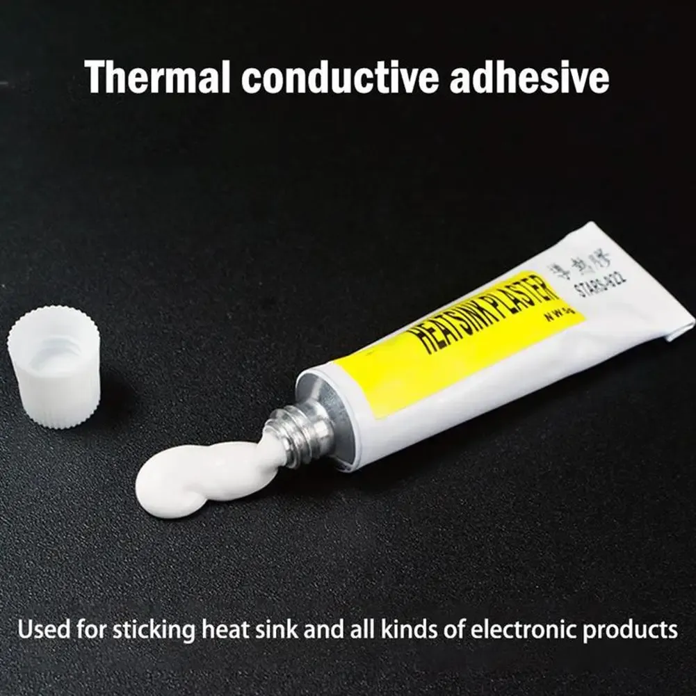 Pâte thermique adhésive en silicone, application sur composant électronique