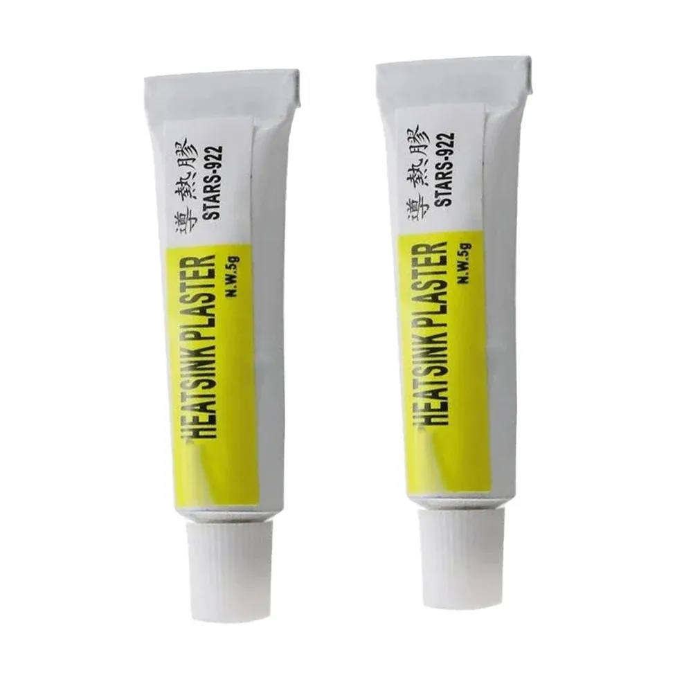 Pâte thermique adhésive en silicone pour dissipateur de chaleur, lot de 1, 2 ou 3 pièces 7