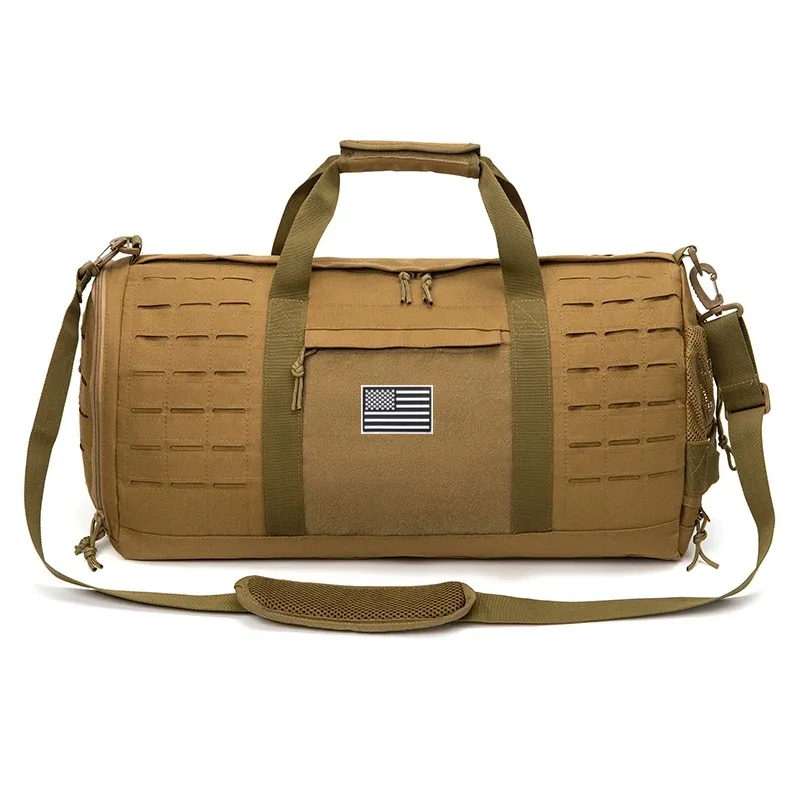 Sac de sport tactique 40 L pour homme avec compartiment chaussures, idéal pour l'entraînement, le basket-ball et les week-ends en plein air 2