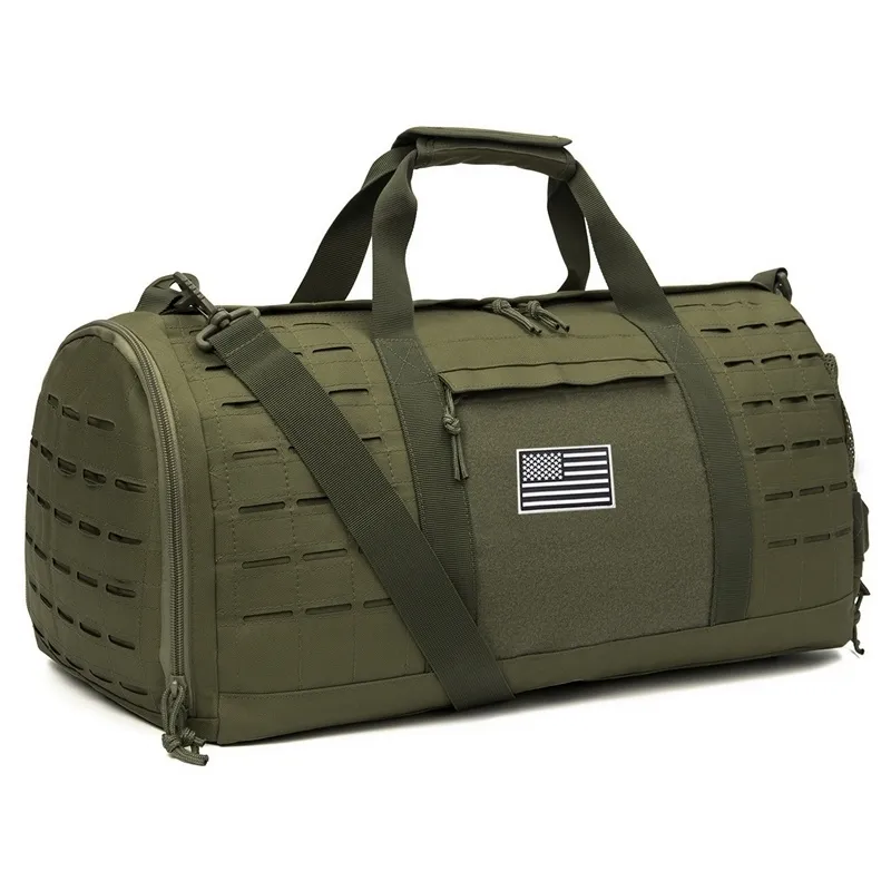 Sac de voyage tactique, vue de côté