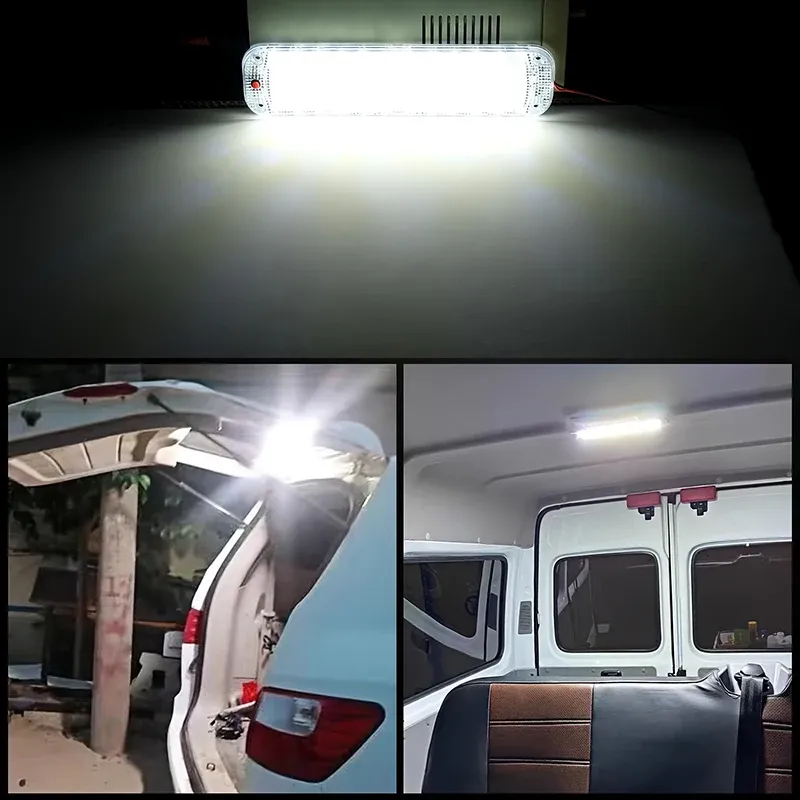 Barre lumineuse en fonctionnement