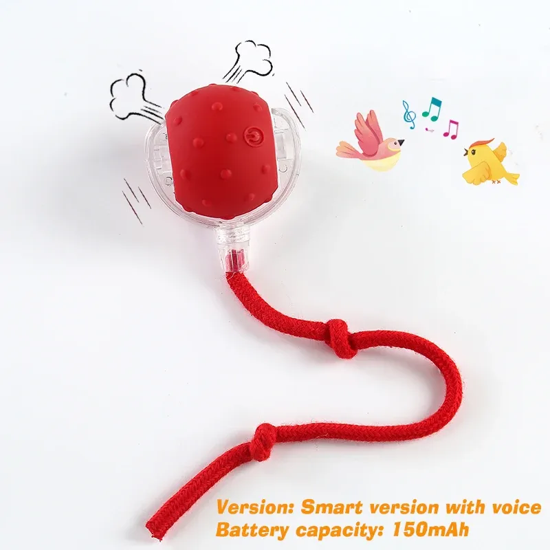 Balle interactive pour chat à roulement automatique, jouet intelligent rechargeable pour chaton 11