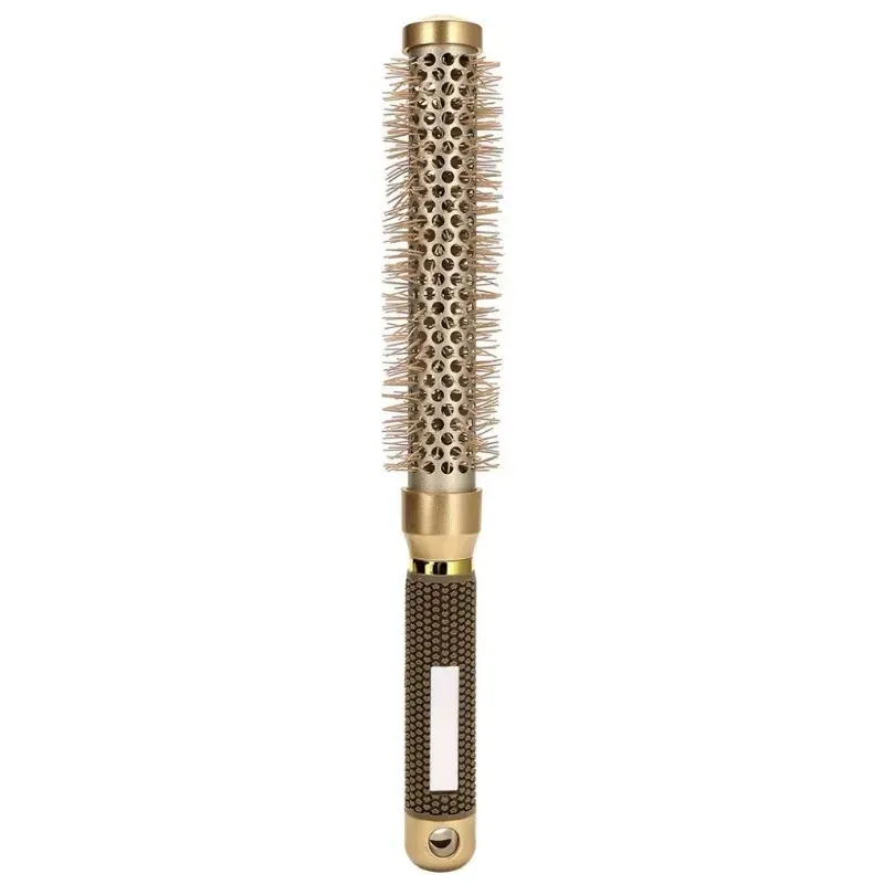 Peigne à cheveux bouclés en 5 tailles, brosse à rouleaux extra longue de 35 cm résistante à la chaleur, outil de coiffage professionnel pour salon, pour un brushing et du volume 7