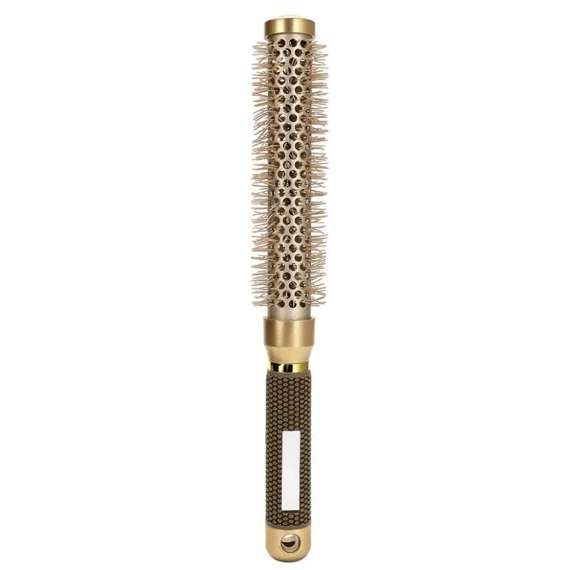 Peigne à cheveux bouclés en 5 tailles, brosse à rouleaux extra longue de 35 cm résistante à la chaleur, outil de coiffage professionnel pour salon, pour un brushing et du volume 12