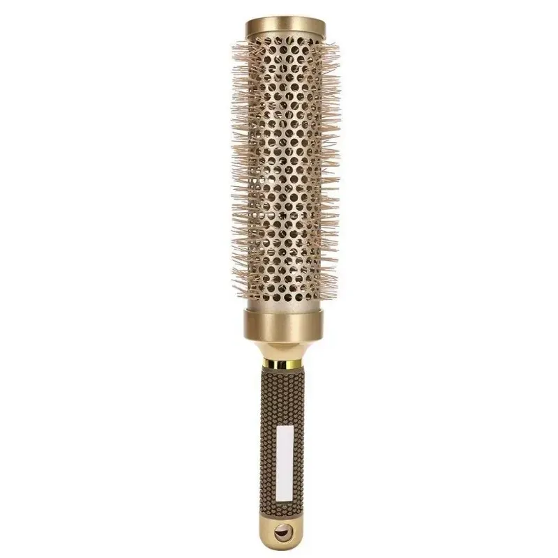 Peigne à cheveux bouclés en 5 tailles, brosse à rouleaux extra longue de 35 cm résistante à la chaleur, outil de coiffage professionnel pour salon, pour un brushing et du volume 10