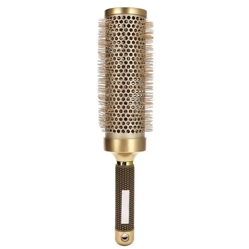 Peigne à cheveux bouclés en 5 tailles, brosse à rouleaux extra longue de 35 cm résistante à la chaleur, outil de coiffage professionnel pour salon, pour un brushing et du volume 14