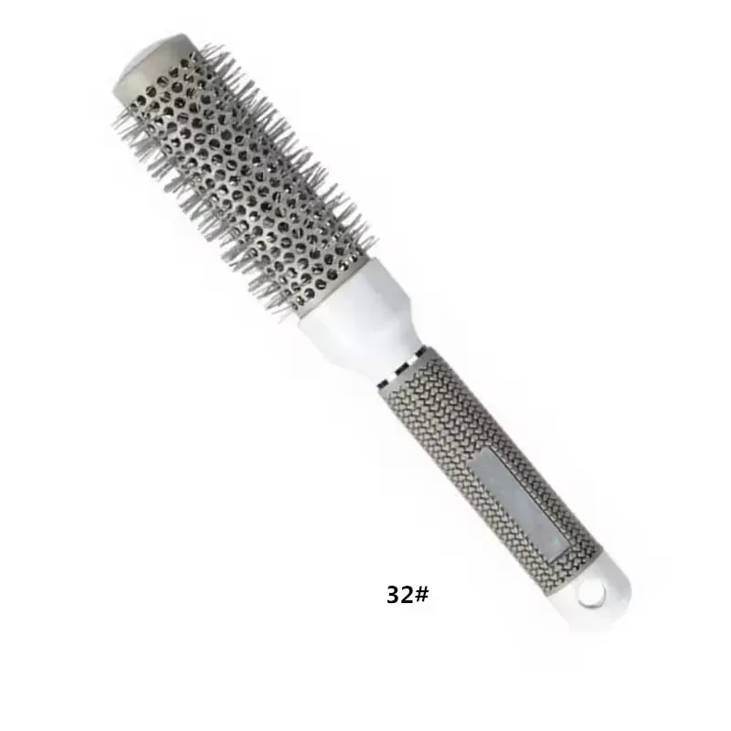 Peigne à cheveux bouclés en 5 tailles, brosse à rouleaux extra longue de 35 cm résistante à la chaleur, outil de coiffage professionnel pour salon, pour un brushing et du volume 13