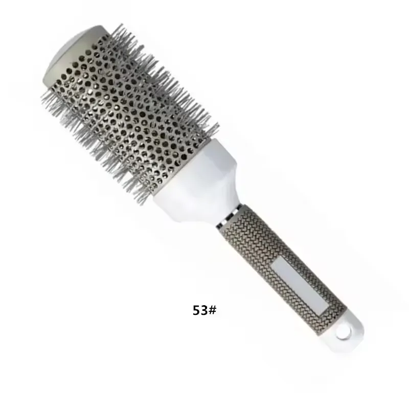 Peigne à cheveux bouclés en 5 tailles, brosse à rouleaux extra longue de 35 cm résistante à la chaleur, outil de coiffage professionnel pour salon, pour un brushing et du volume 9