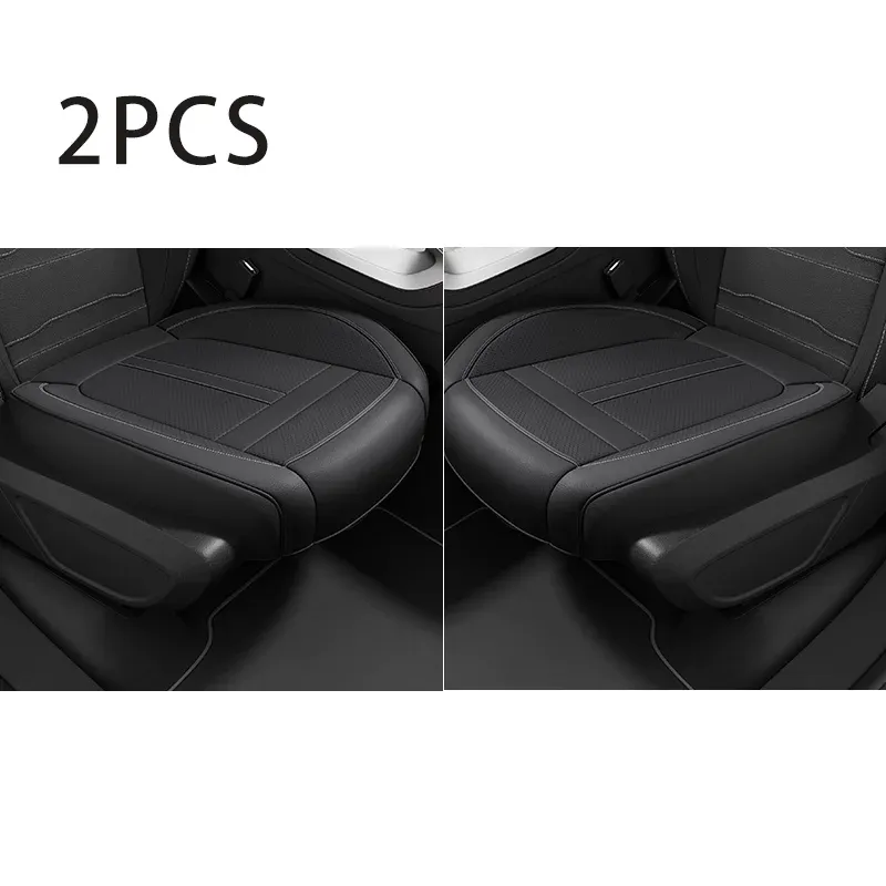 Housse de siège auto universelle en cuir PU, couverture intégrale, antidérapante et imperméable 7