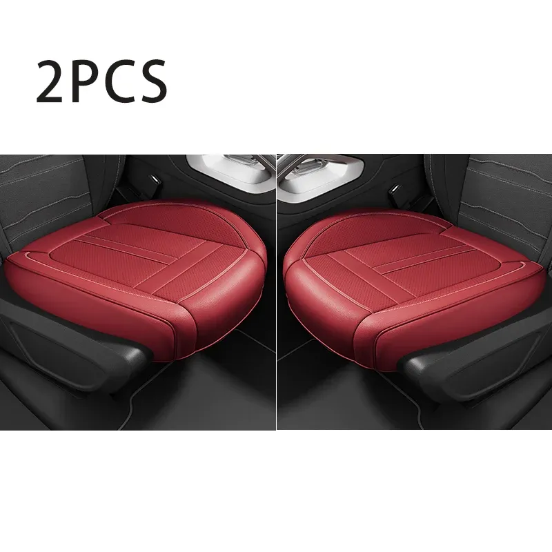 Housse de siège auto universelle en cuir PU, couverture intégrale, antidérapante et imperméable 10