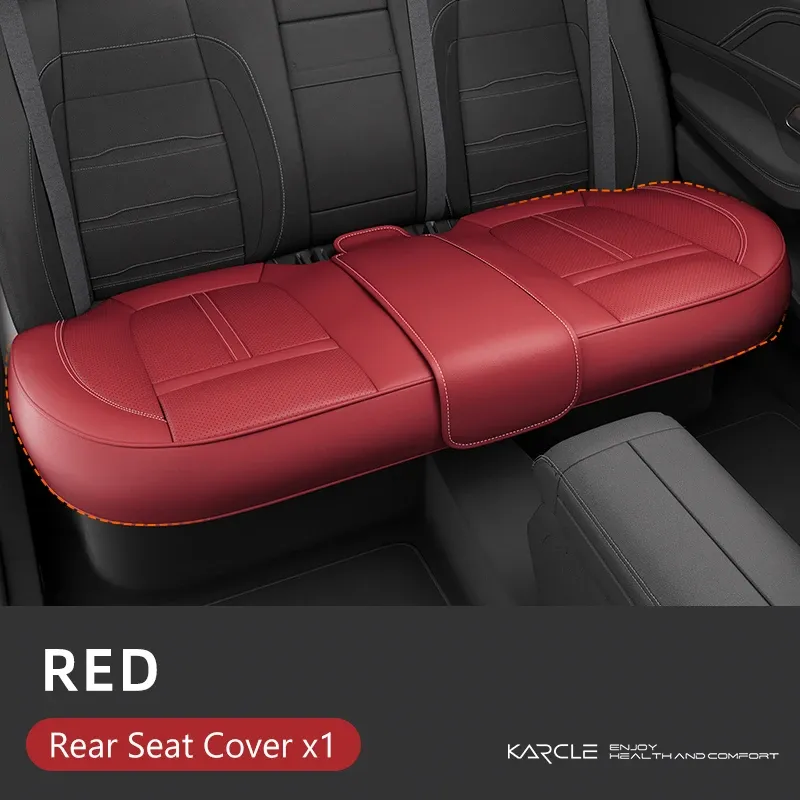 Housse de siège auto universelle en cuir PU, couverture intégrale, antidérapante et imperméable 14