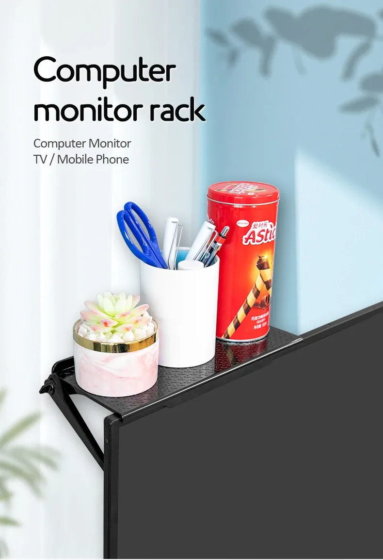 Étagère réglable pour moniteur et téléviseur