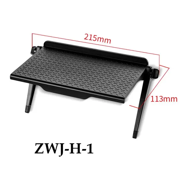Support TV réglable avec étagère supérieure, support de bureau pour moniteur d'ordinateur 8