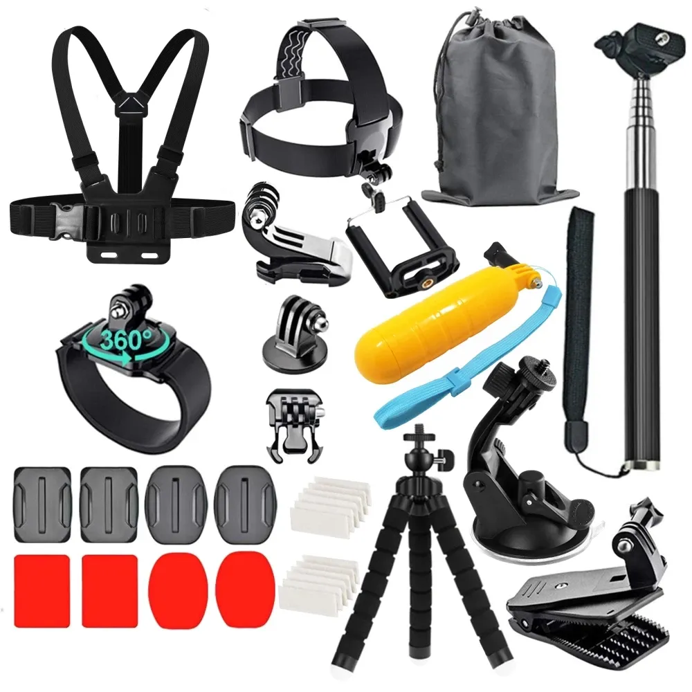 Accessoires polyvalents pour caméra d'action
