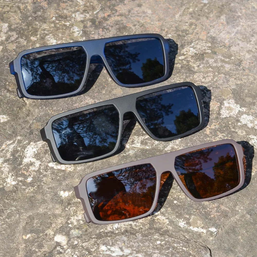 Lunettes de soleil carrées classiques CRIXALIS, polarisées, pour hommes et femmes, style vintage, idéales pour le sport, la conduite, la pêche et les activités de plein air 2
