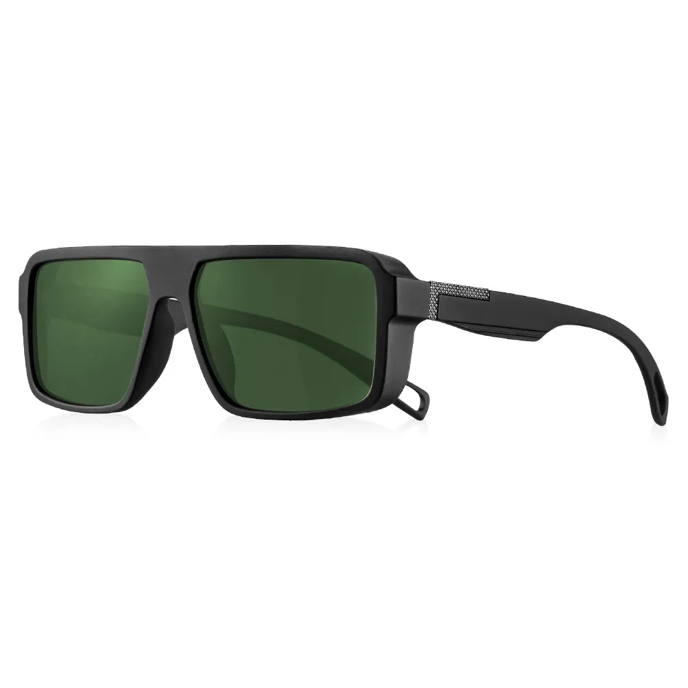 Lunettes de soleil carrées classiques CRIXALIS, polarisées, pour hommes et femmes, style vintage, idéales pour le sport, la conduite, la pêche et les activités de plein air 16