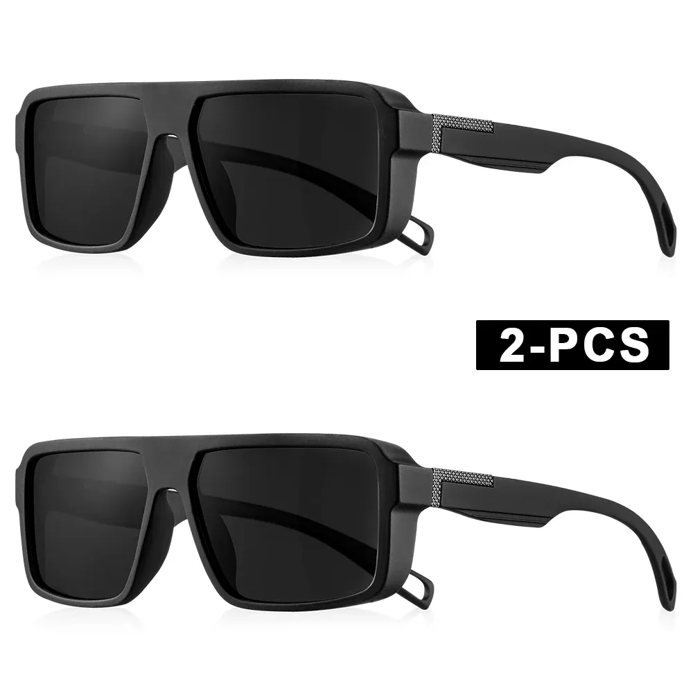 Lunettes de soleil carrées classiques CRIXALIS, polarisées, pour hommes et femmes, style vintage, idéales pour le sport, la conduite, la pêche et les activités de plein air 13